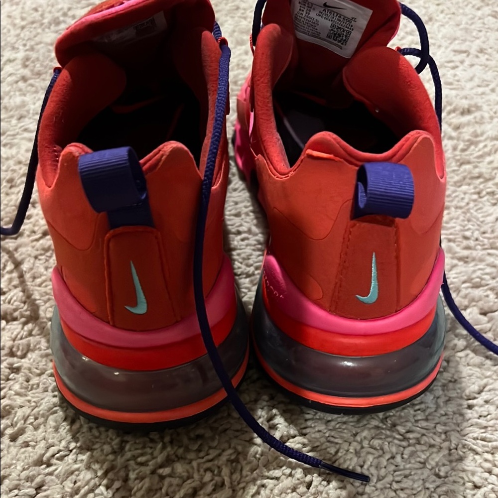 Nike Athletic Shoes Pink and Red with Modern Design - Picture 3 of 6